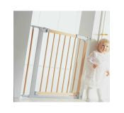 Barrera Con 1 Extension Babydan Designer Gate Haya - Plata