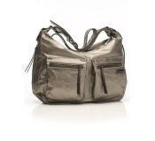 Bolso Emily Gris Estaño Nailon
