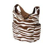 Bolso Hobo Oioi Sack Toffee Zebra