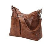 Bolso Hobo Oioi Snakeskin Rust