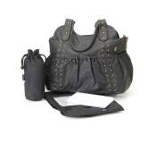 Bolso Oioi Washed Leather Tote Sack Black