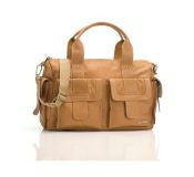 Bolso Storksak Sofía Color Canela De Piel