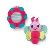 Brazalete Sonajero Rosa Bright Starts