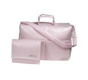 Canastilla Y Vestidor Plast Lucia Rosa