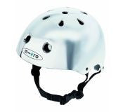 Casco Micro Cromado Talla S