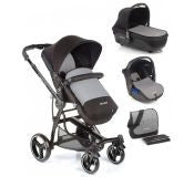 Cochecito 3 Piezas Be Cool Bandit Cocon Crazy Grey