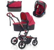 Cochecito 3 Piezas Jane Crosswalk Koos Nano Scarlet