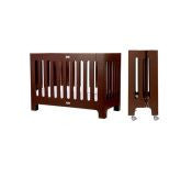 Cuna Bloom Plegable Alma Papa Espresso 120x60m